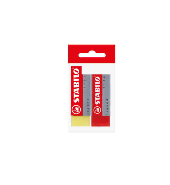 Borrador, Legend Colores, (62x22x11 mm), Pack x 2 Unds.
